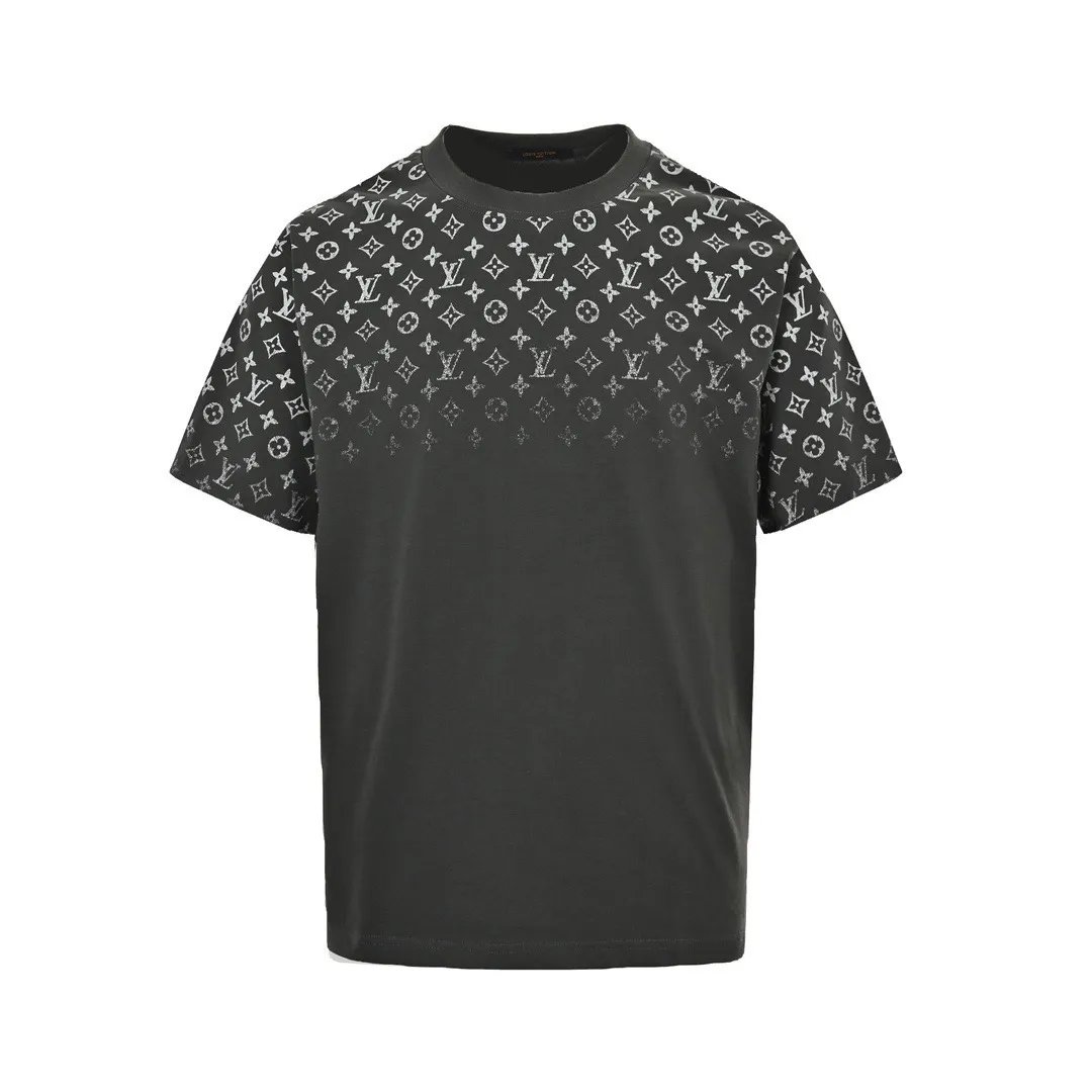 Louis Vuitton/Louis Vuitton 24ss presbyopic gradient printed short sleeves